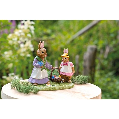 Villeroy & Boch - Bunny Tales Króliki Emma i Anna na kwietnej łące