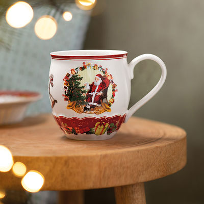 Villeroy & Boch - Toy's Fantasy kubek do kawy lub herbaty, św. Mikołaj