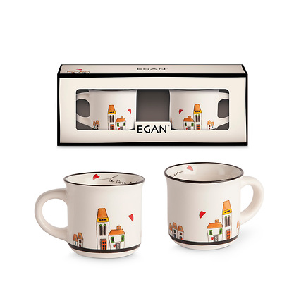 Egan Italy - Le Casette Zestaw Mini kubków