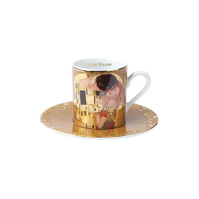 Goebel - Gustav Klimt ,,Pocałunek" filiżanka do espresso