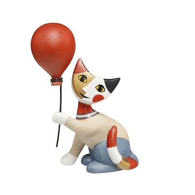 Goebel - Rosina Wachtmeister ,,Kot z balonem" Figurka kota z balonikiem