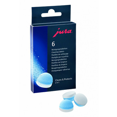 Jura - 2 fazowe tabletki czyszczące