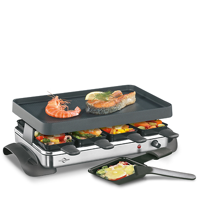 Küchenprofi - GRANDE8 raclette,  grill stołowy dla 8 osób