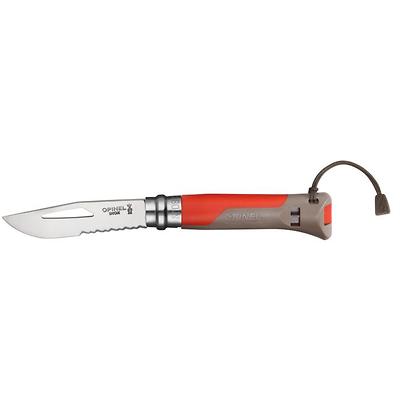 Opinel - Outdoor Earth Nóż, czerwony