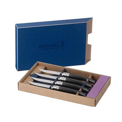 Opinel - Table Chic Ebony Zestaw 4 noży stołowych w pudełku