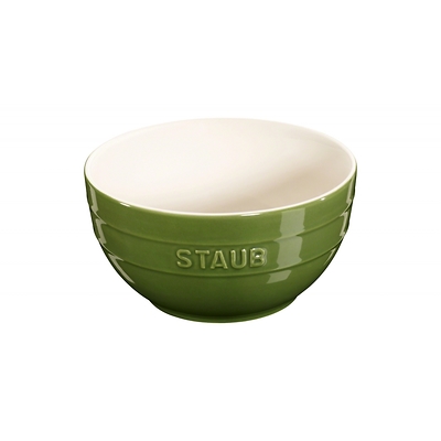 Staub - ceramiczna miska, zielona