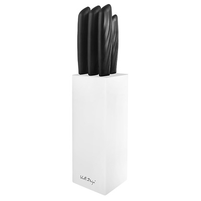 Vialli Design - Caro Zestaw noży w białym bloku