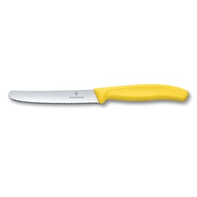 Victorinox - Swiss Classic  Nóż do pomidorów ząbkowany żółty