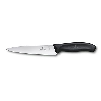 Victorinox - Swiss Classic Nóż do siekania i porcjowania 15 cm czarny