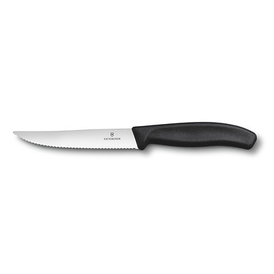Victorinox - Swiss Classic Nóż do steków i pizzy ząbkowany 12 cm czarny