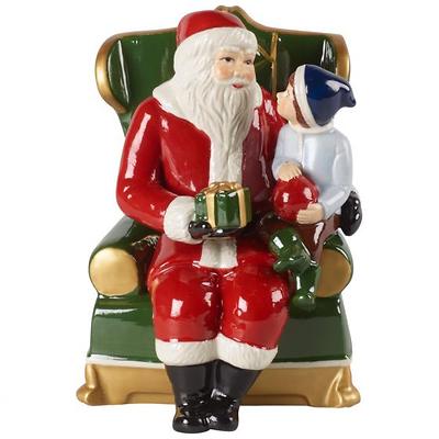Villeroy & Boch - Christmas Toys Figurka "Mikołaj siedzący na fotelu"