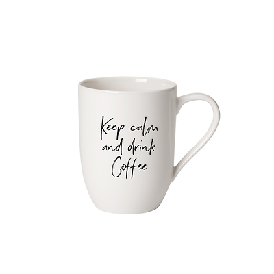 Villeroy & Boch - Statement Kubek "Keep calm and drink coffee"
