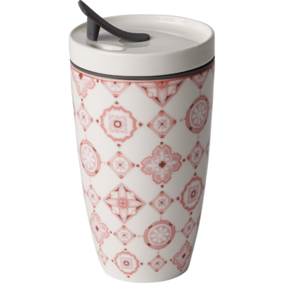 Villeroy & Boch - To Go Rose Porcelanowy kubek do kawy lub herbaty na wynos
