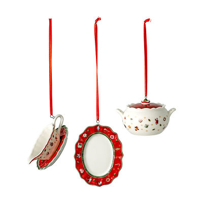 Villeroy & Boch - Toy's Delight Decoration zestaw ozdób w kształcie naczyń do serwowania