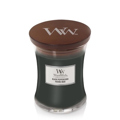 WoodWick - Świeca średnia Black Peppercorn