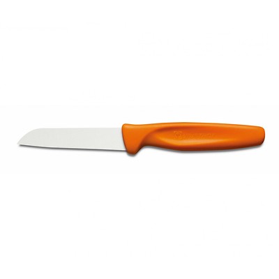 Wusthof - Colour Nóż do warzyw z gładkim ostrzem pomarańczowy