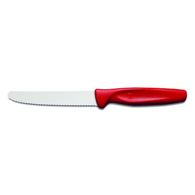 Wusthof - Colour Nóż do warzyw ząbkowany czerwony